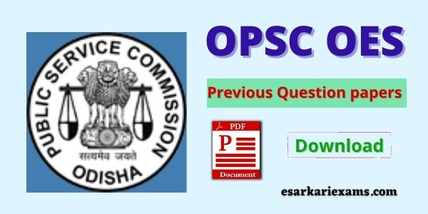 OPSC OES Previous paper