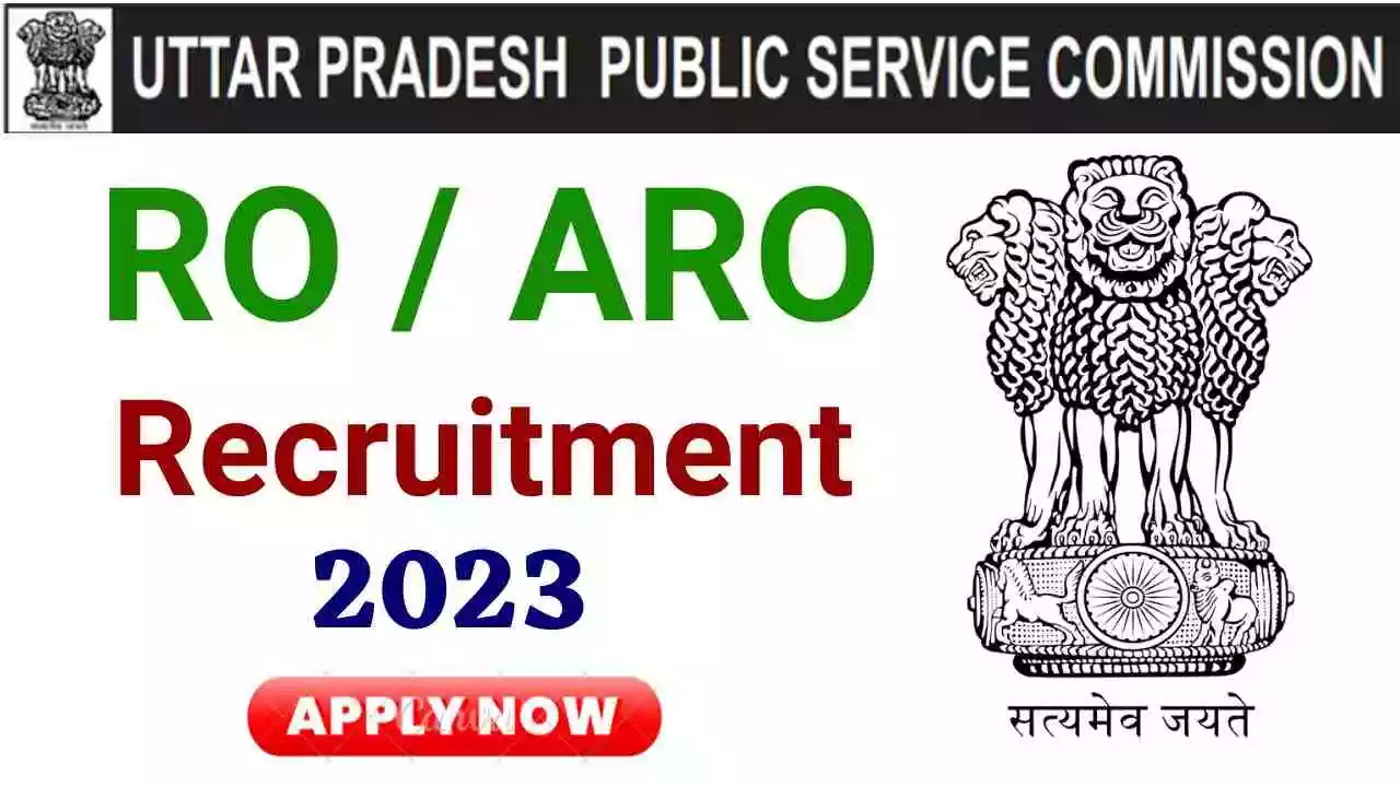 UPPSC RO ARO Recruitment 2023